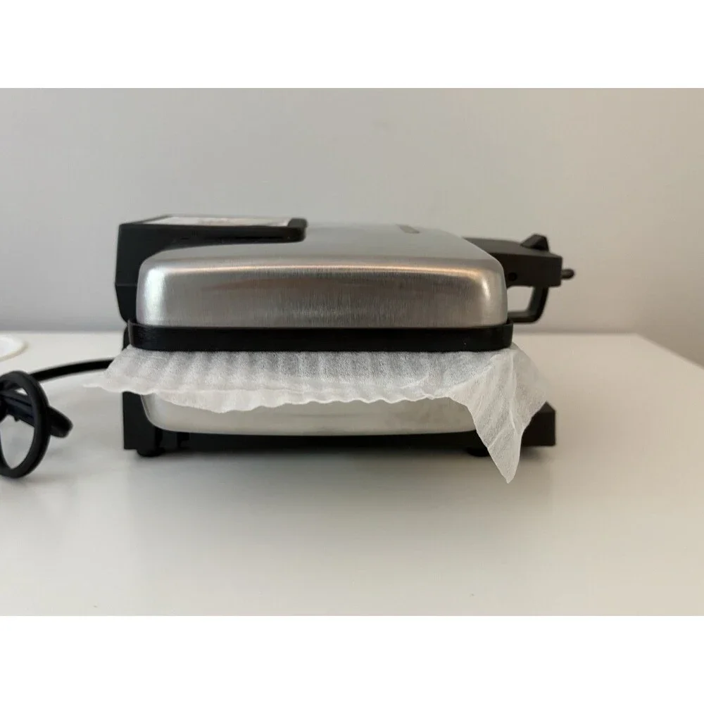 Cuisinart WM-PZ2 Pizzelle Waffle Maker Nonstick Temp Control 800W 2-Capacity New
